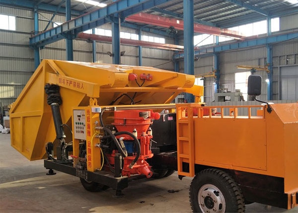 KDZ-14G-D（工程型）一拖二单料斗自动上料喷浆车